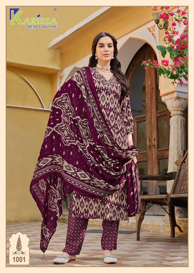 Haseena By Karissa Liva Rayon Foil Printed Kurti With Bottom Dupatta Wholesale Market In Surat